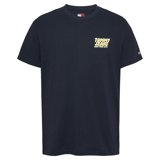 Tommy Hilfiger Ανδρική κοντομάνικη μπλούζα Bubble Logo Back Graphic T-Shirt